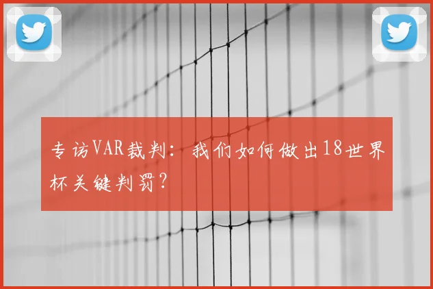 专访VAR裁判：我们如何做出18世界杯关键判罚？