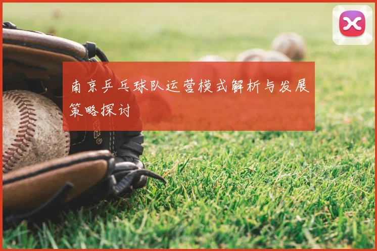 南京乒乓球队运营模式解析与发展策略探讨